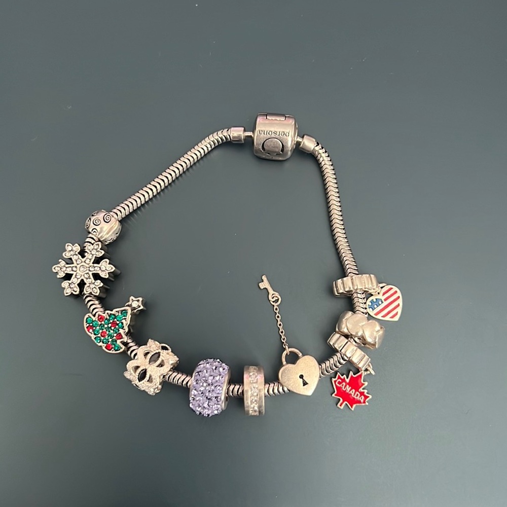 Persona charm bracelet